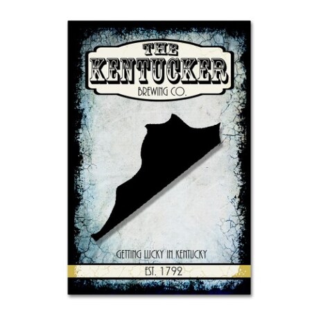 Trademark Fine Art LightBoxJournal 'States Brewing Co Kentucky' Canvas Art, 22x32 ALI10209-C2232GG